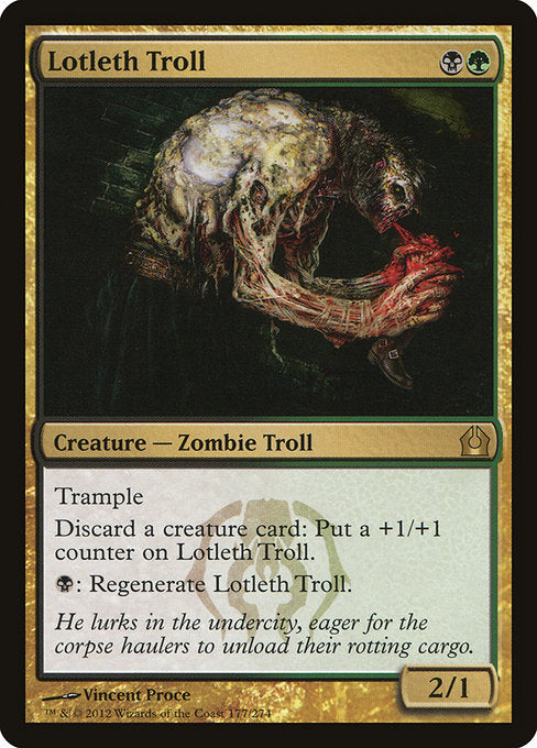 RTR: Lotleth Troll (Foil)