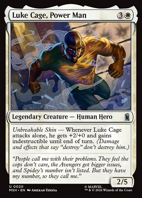 MSH: Luke Cage, Power Man (Foil)