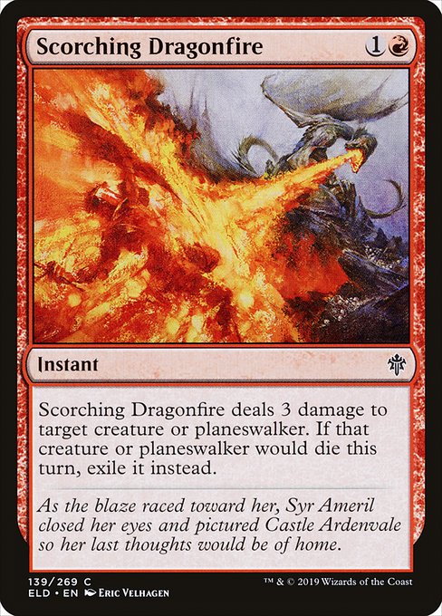 ELD: Scorching Dragonfire (Foil)