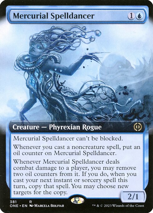 ONE: Mercurial Spelldancer (Extended Art) (Foil)