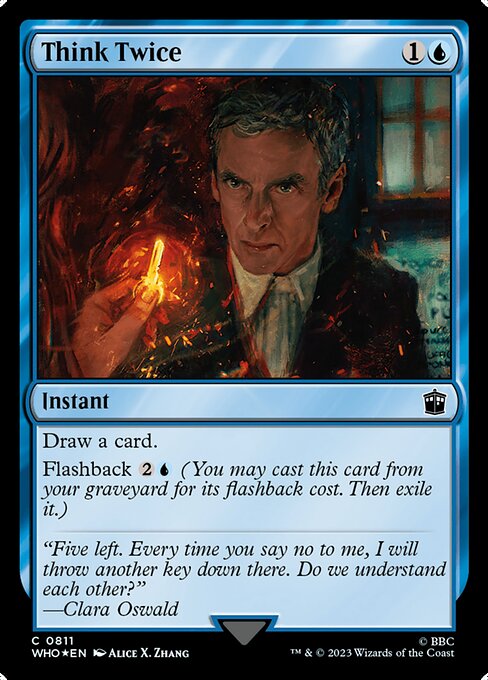 WHO: Think Twice (Surge Foil)