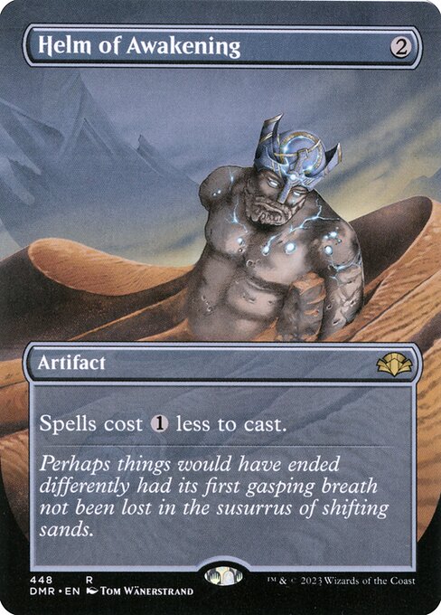 DMR: Helm of Awakening (Borderless) (Foil)