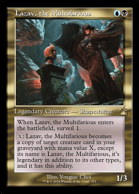 RVR: Lazav, the Multifarious (Retro Frame) (Foil)