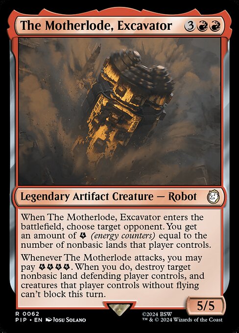PIP: The Motherlode, Excavator (Foil)