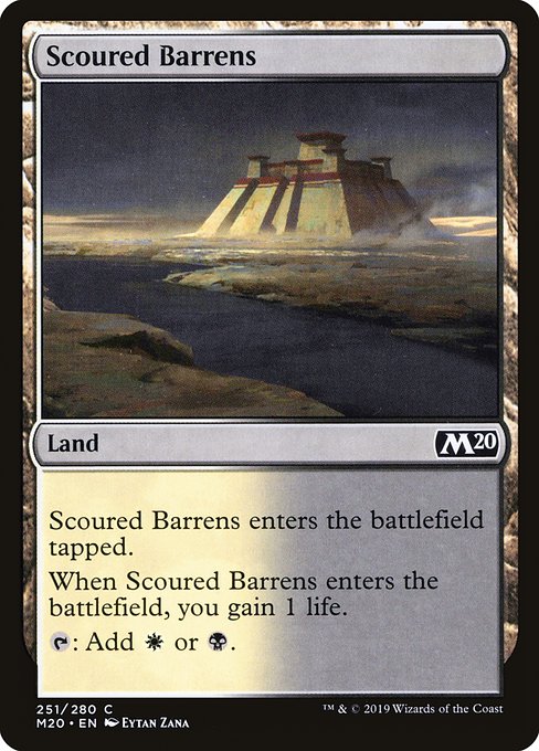 M20: Scoured Barrens (Foil)
