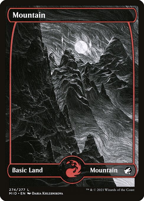 MID: Mountain (274) (Foil)