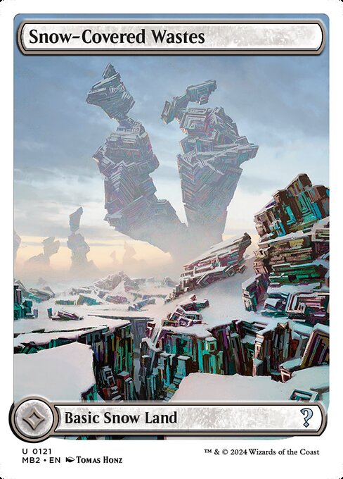 MB2: Snow-Covered Wastes (White Border)