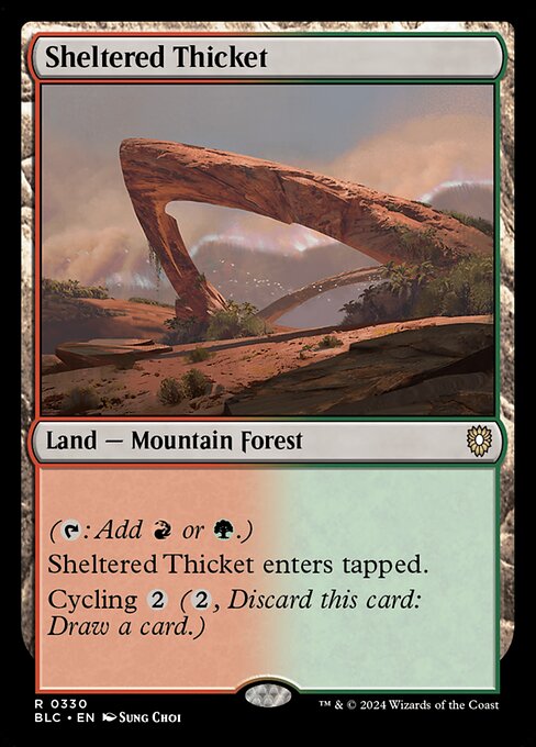 BLC: Sheltered Thicket