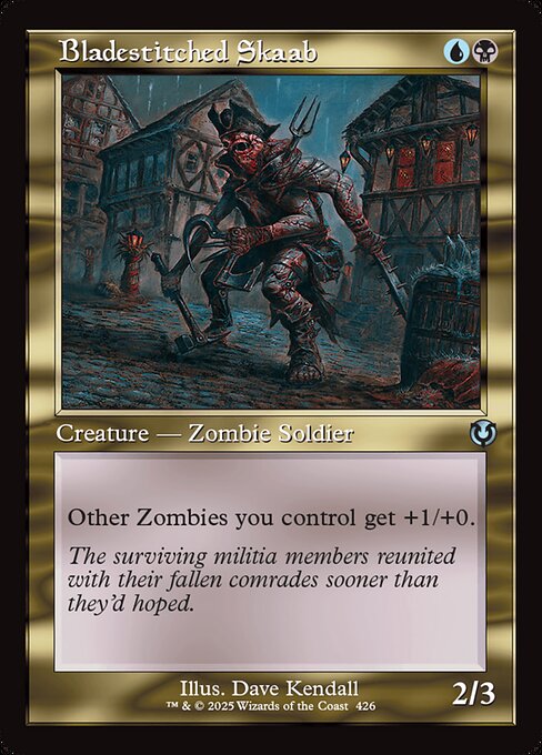 INR: Bladestitched Skaab (Retro Frame) (Foil)