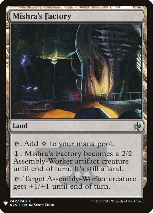 PLST: Mishra's Factory (A25)