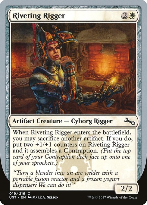 UST: Riveting Rigger