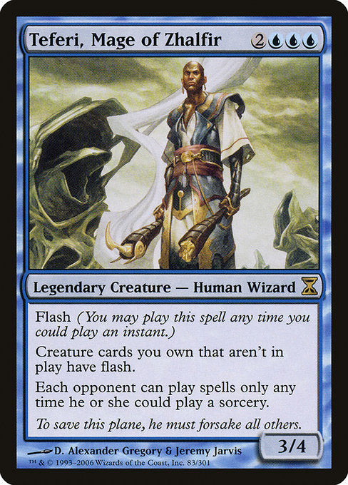 TSP: Teferi, Mage of Zhalfir (Foil)
