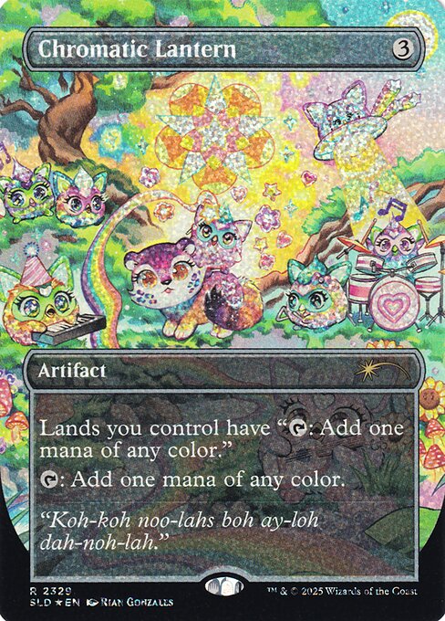 SLD: Chromatic Lantern (2329) (Confetti Foil)