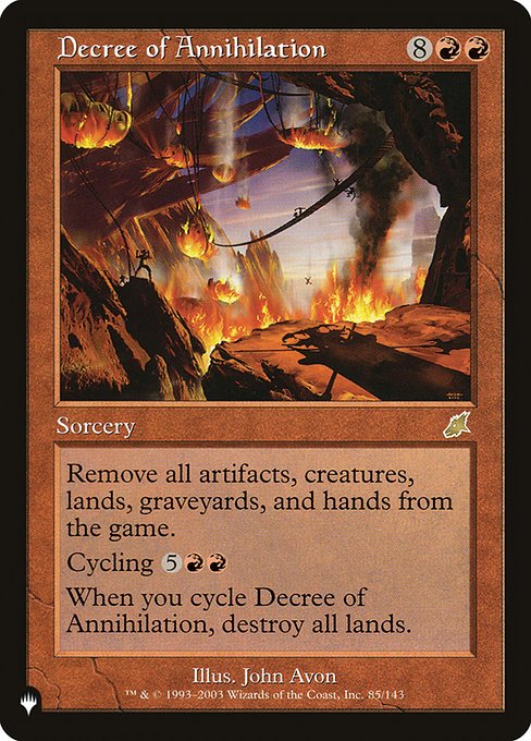 PLST: Decree of Annihilation