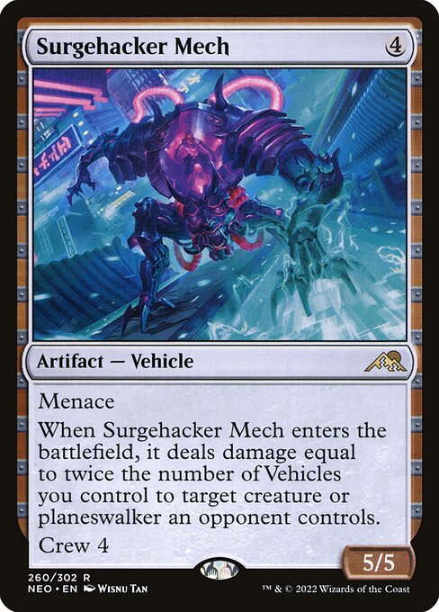 NEO: Surgehacker Mech (Foil)