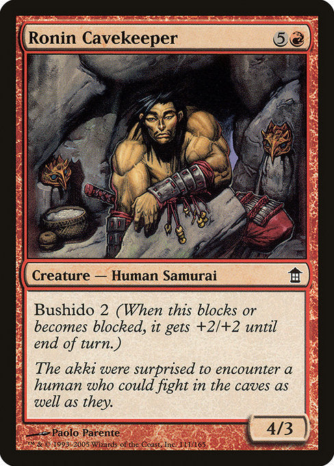 SOK: Ronin Cavekeeper (Foil)