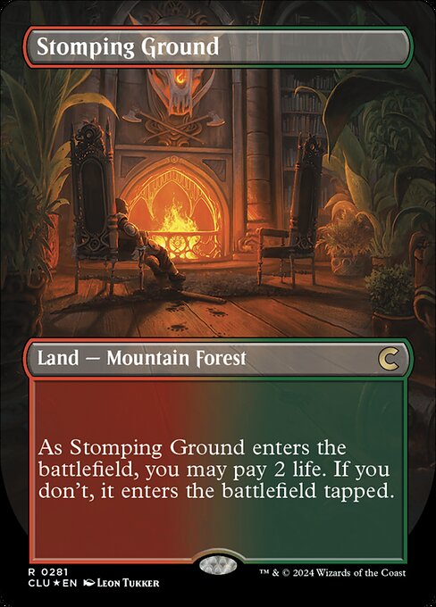 CLU: Stomping Ground (Borderless) (Foil)