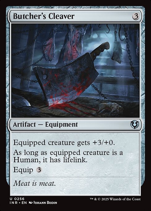 INR: Butcher's Cleaver