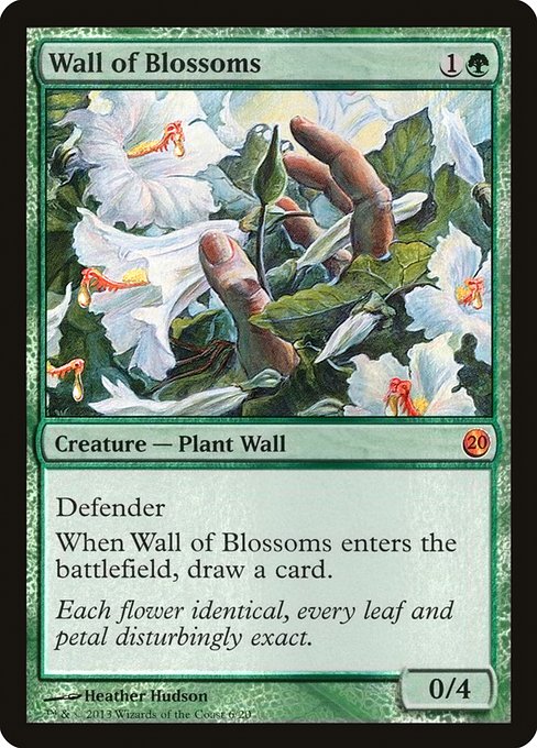 V13: Wall of Blossoms (Foil)