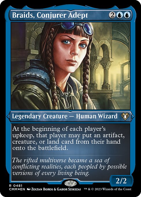 CMM: Braids, Conjurer Adept (Foil Etched)