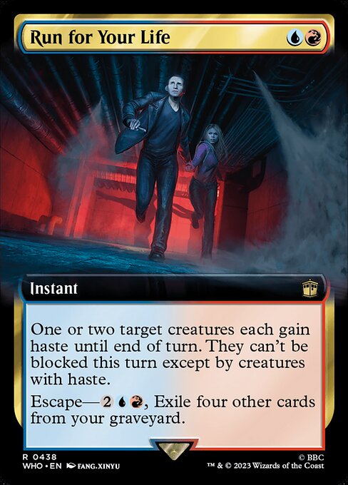 WHO: Run for Your Life (Extended Art)