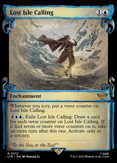 LTR: Lost Isle Calling (Showcase Scrolls) (Foil)