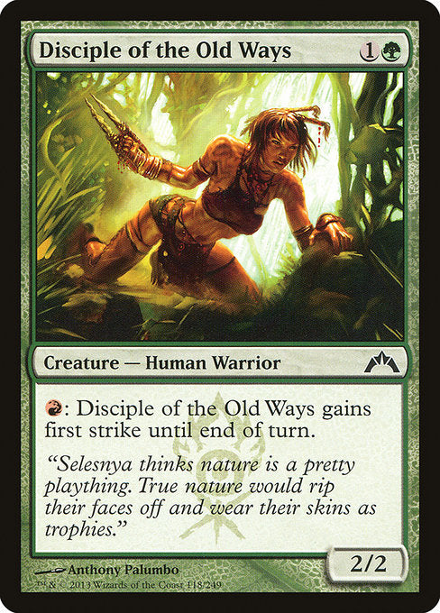 GTC: Disciple of the Old Ways (Foil)