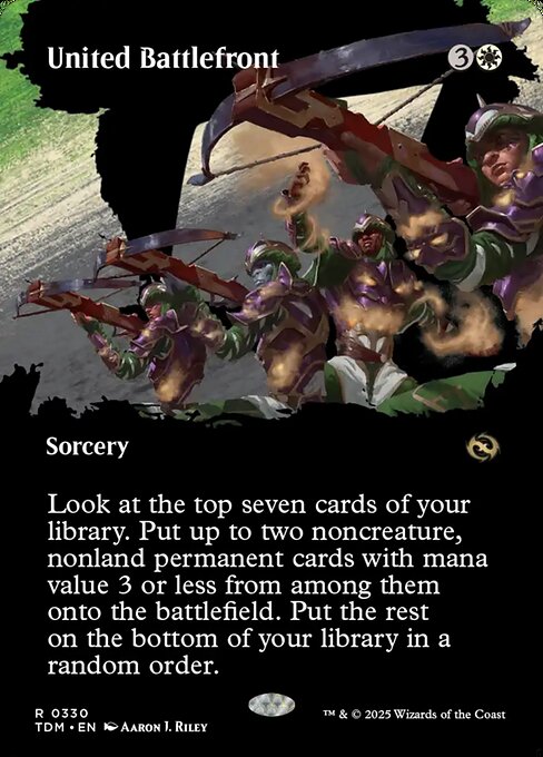 TDM: United Battlefront (Borderless) (Foil)