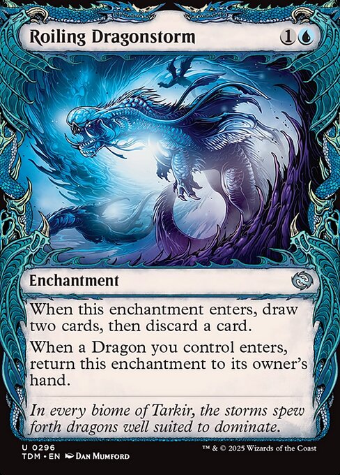 TDM: Roiling Dragonstorm (Showcase) (Foil)
