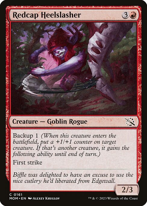 MOM: Redcap Heelslasher (Foil)
