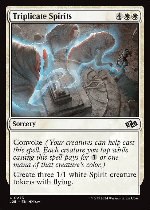J25: Triplicate Spirits