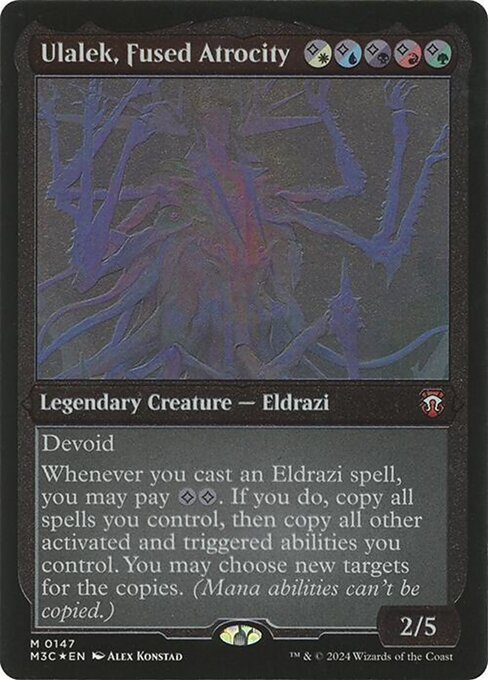 M3C: Ulalek, Fused Atrocity (Display Commander) - Thick Stock