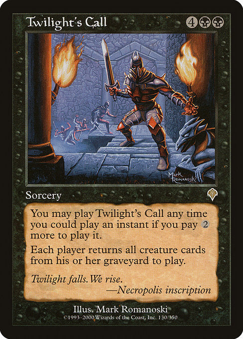 INV: Twilight's Call (Foil)