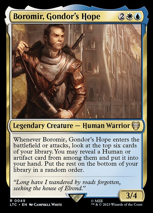 LTC: Boromir, Gondor's Hope