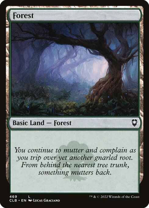 CLB: Forest (469) (Foil)