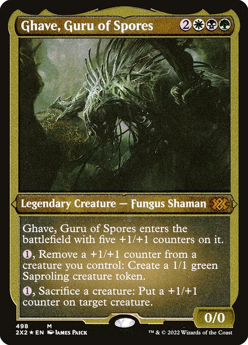 2X2: Ghave, Guru of Spores (Foil Etched)
