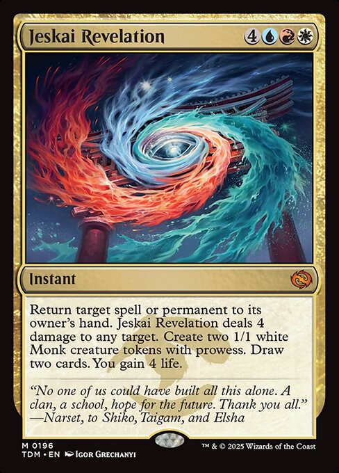 TDM: Jeskai Revelation (Foil)