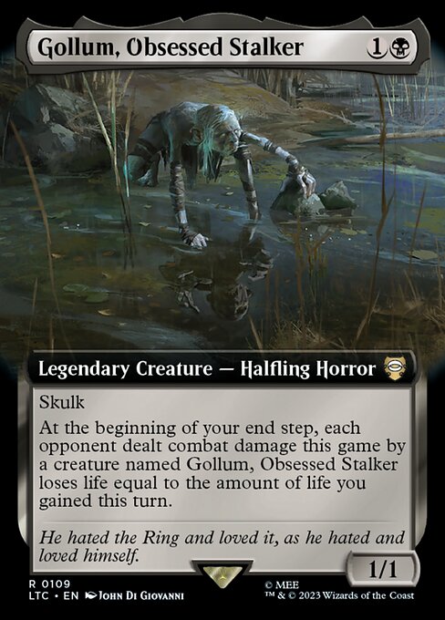 LTC: Gollum, Obsessed Stalker (Extended Art)