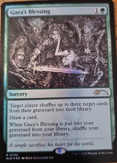 SLD: Gaea's Blessing (Sketch Showcase) (Foil)