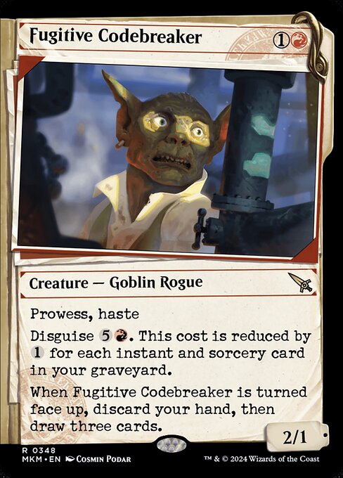 MKM: Fugitive Codebreaker (Showcase) (Foil)