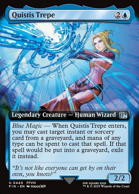 FIN: Quistis Trepe (Extended Art)