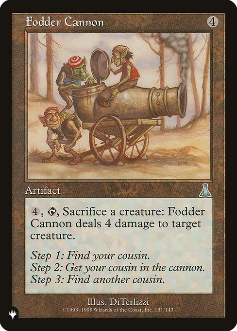PLST: Fodder Cannon