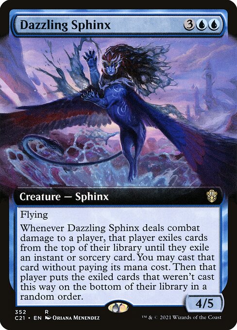 C21: Dazzling Sphinx (Extended Art)