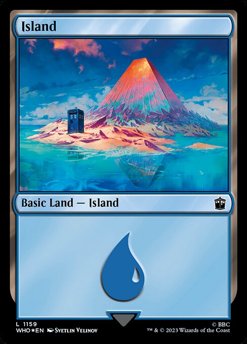 WHO: Island (1159) (Surge Foil)