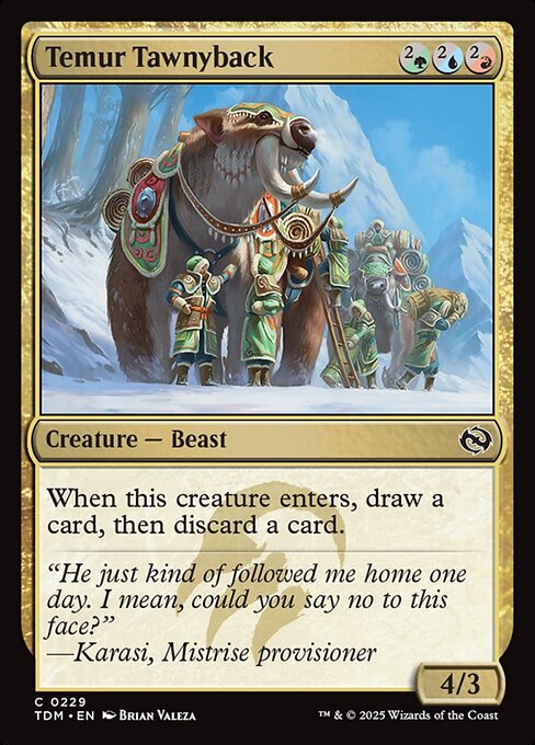 TDM: Temur Tawnyback