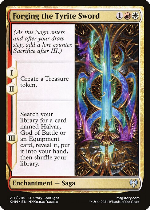 KHM: Forging the Tyrite Sword (Foil)