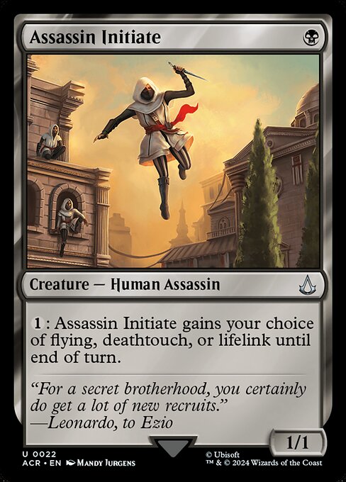 ACR: Assassin Initiate