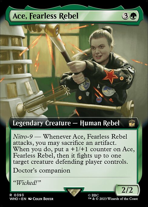 WHO: Ace, Fearless Rebel (Extended Art) (Foil)