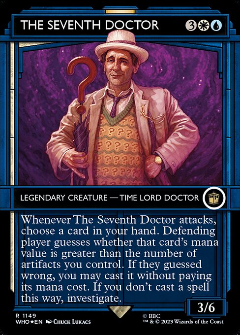 WHO: The Seventh Doctor (Showcase) (Surge Foil)
