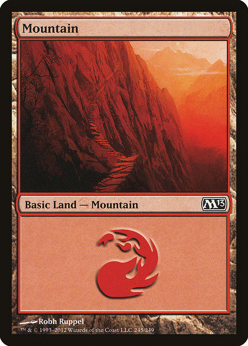 M13: Mountain (245) (Foil)